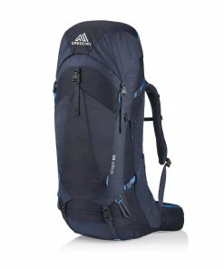 Gregory Stout 60 - Men's -Leki Sales Shop GMP Stout60 PhantomBlue Front34 rsz 36791.1674848018