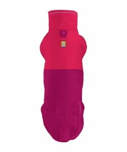 Ruffwear Sun Shower Raincoat 18 Ruffwear Sun Shower Raincoat -Leki Sales Shop Web JPG 05303 Sun Shower Hibiscus Pink Overhead rsz 40153.1657133798