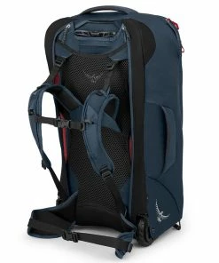 Osprey Farpoint Wheeled Travel Pack 65 - Men's 17 Osprey Farpoint Wheeled Travel Pack 65 - Men's -Leki Sales Shop farpointwhldtp65 s22 sideback mutedspaceblue rsz 53126.1675815968