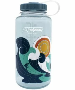 Nalgene Retro Print Wide Mouth 1 Quart - Surfer