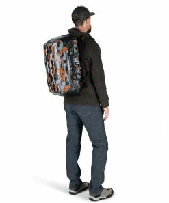 Osprey Transporter Duffel 40 -Leki Sales Shop tranptr40f21 f21 onbody2 blackorangecamo rsz 42560.1666655063